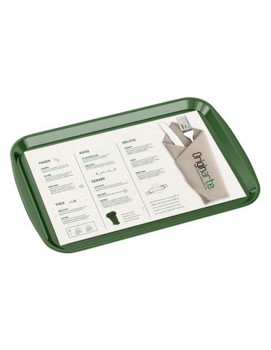Manteles de papel para bandejas, A3, colores 4/4, papel cuché 130 g/m²