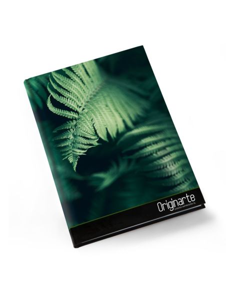 Notebooks DIN-A4, 128 páginas, colores 4/0, cubierta: papel cuché 150 g/m²