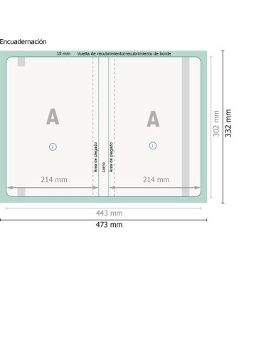 Premium notebooks DIN-A4, 192 páginas, colores 4/0, cubierta: papel cuché 150 g/m²