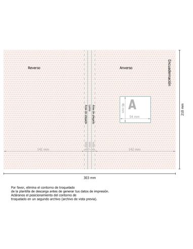 Cuadernos A5, Borde coloreado: azul, col.4/0, Papel natural de 250 g/m² ,negro