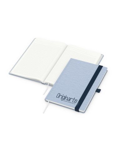 Cuadernos de notas Ocean, A5, papel reciclado 90 g/m², azul