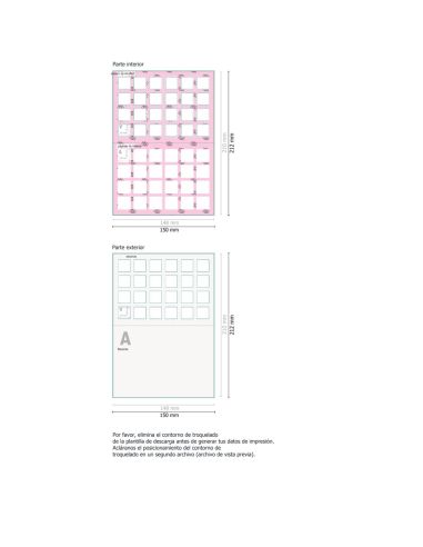 Calendario de adviento tarjetas postales A6, horizontal 300 g/m² papel fotográfico