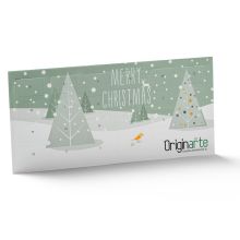 Calendario de adviento tarjetas postales, DL, 300 g/m² papel fotográfico