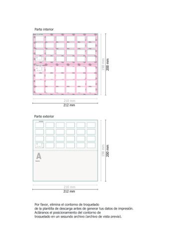 Calendario de adviento tarjetas postales, DL, 300 g/m² papel fotográfico