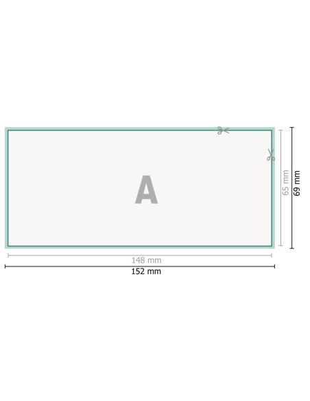 Talonarios en papel autocopia, formato horizontal, 2 hojas, individual 6,5 x 14,8 cm, 4/0, 80 g/m² + 80 g/m² papel SD