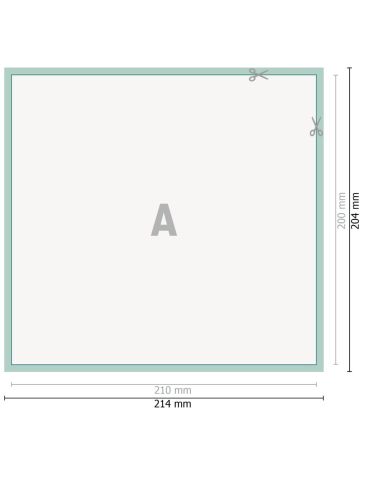 Talonarios en papel autocopia, formato vertical, 2 hojas, individual, 21 x 20 cm, 4/0, 80 g/m² + 80 g/m² papel SD