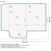 Carpetas, A4, colores 4/0, 4 páginas, colocado en plano, papel cuché de 300 g/m² 2