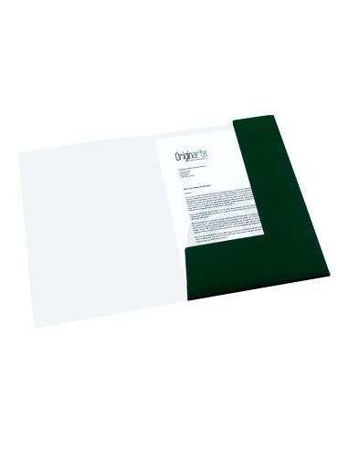 Carpetas, A5, colores 4/0, 4 páginas, colocado en plano, papel cuché de 300 g/m²