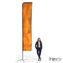 Squareflag XL personalizada con base, 89 × 448 cm