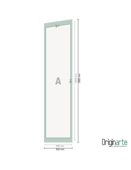 Squareflag XL de recambio: solo la impresión