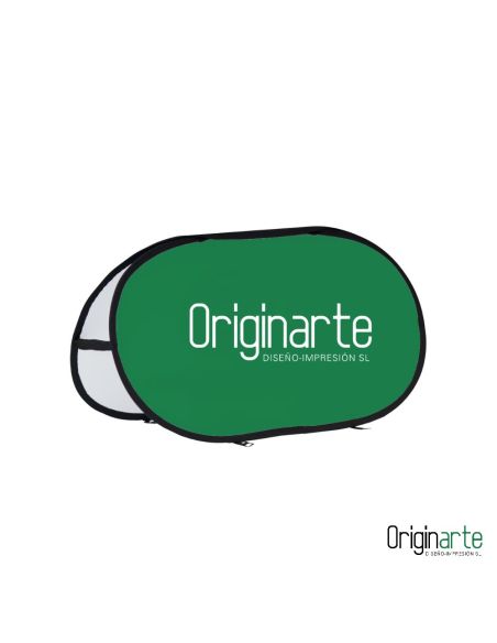 Beachbanner S personalizado con marco flexible, 138 × 70 cm