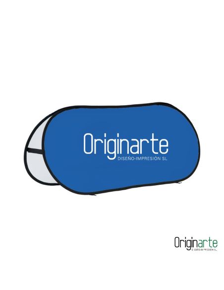 Beachbanner M personalizado con marco flexible, 194 × 85 cm