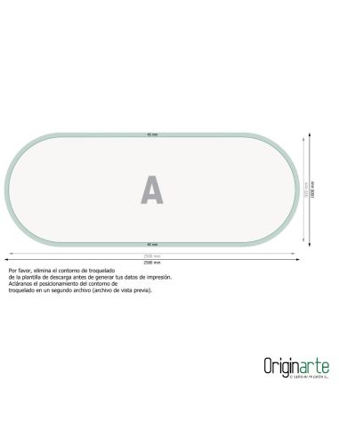 Beachbanner L personalizado con marco flexible, 258 × 100 cm
