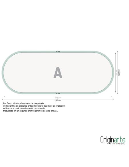 Beachbanner L personalizado con marco flexible, 258 × 100 cm