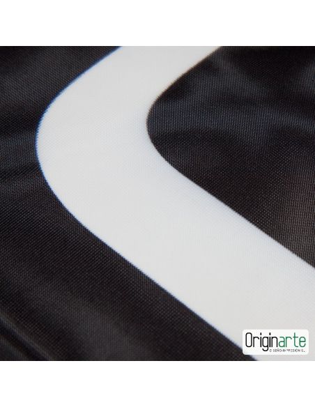 Banderola para mástil con brazo saliente de 120 × 400 cm