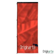Banderola para mástil con brazo saliente de 150 × 350 cm