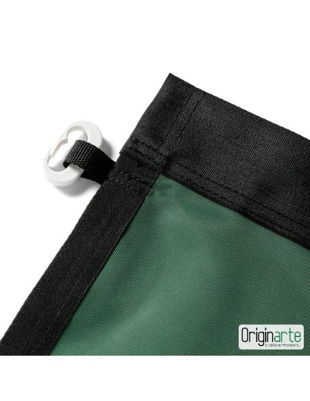 Banderola para mástil con brazo saliente de 150 × 350 cm