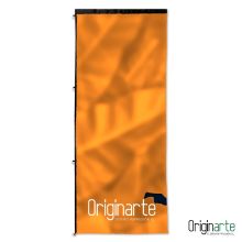 Banderola para mástil con brazo saliente de 150 × 400 cm