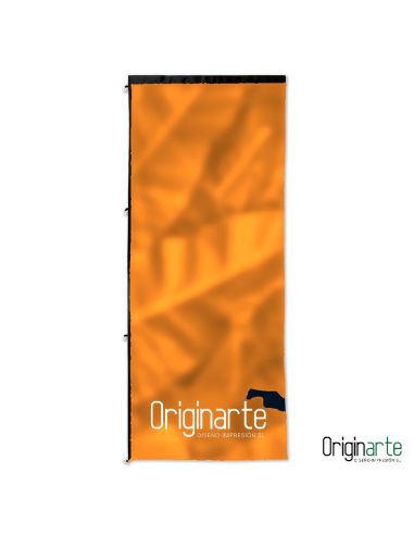 Banderola para mástil con brazo saliente de 150 × 400 cm