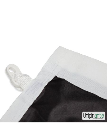 Banderola para mástil con brazo saliente de 150 × 400 cm