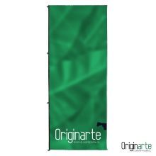 Banderola para mástil sin brazo saliente de 120 × 300 cm