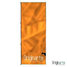 Banderola para mástil sin brazo saliente de 150 × 400 cm