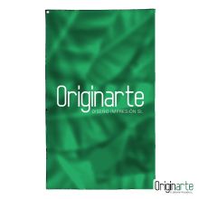 Bandera publicitaria personalizada de 150 × 90 cm con ojales