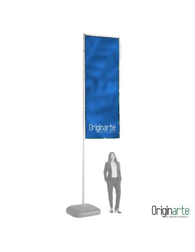 Bandera Giantpole de recambio: solo la impresión, 110 × 333 cm