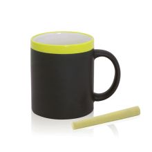Taza Colorful pizarra con tiza | Originarte