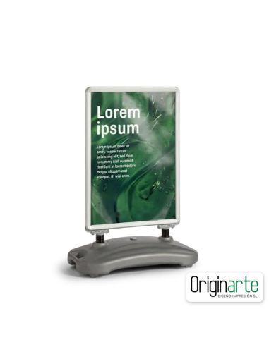 Caballete publicitario A1 premium con impresión incluida