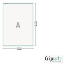 Gráficas de recambio para caballete A1 premium