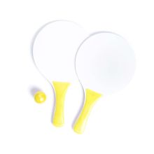 Palas de playa Cupsol personalizadas | Madera con pelota
