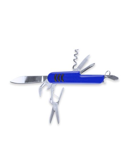 Navaja multiusos Shakon personalizada, 9 funciones inox