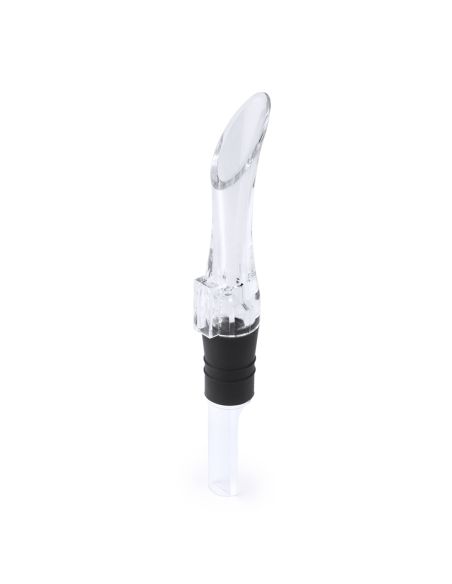 Aireador de vino Crianz en acrílico transparente con estuche