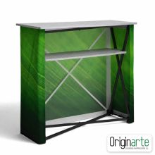 Mostrador textil plegable 177 × 102 cm con impresión 2