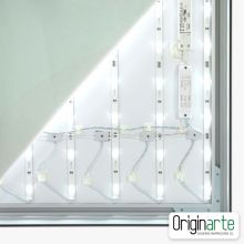 Display LED pop up 85 × 200 cm con estructura e impresión 2