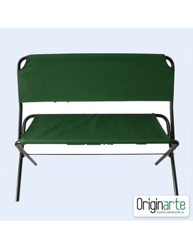 Respaldo y asiento de recambio para banco plegable