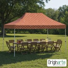 Carpa plegable personalizada de 6 × 3 m 2