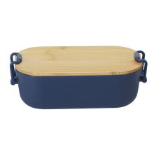 Fiambrera Lilix personalizada | PP reciclado y bambú
