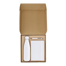 Set Rymarek personalizado: bloc, bolígrafo y bidón térmico