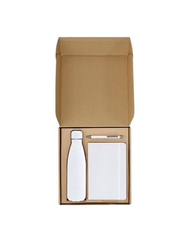 Set Rymarek personalizado: bloc, bolígrafo y bidón térmico