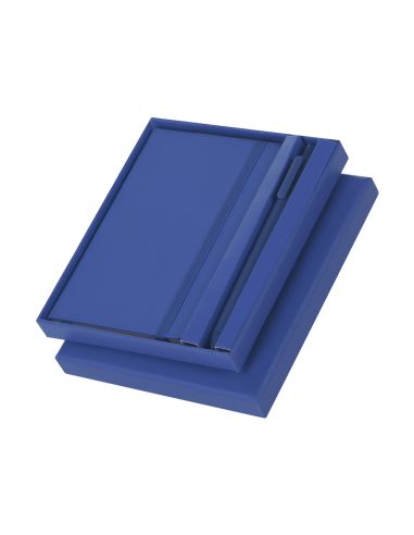 Set de bloc de notas y bolígrafo de PU personalizado (Garrick)
