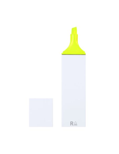 Marcador fluorescente de ABS reciclado personalizado (Wulf)