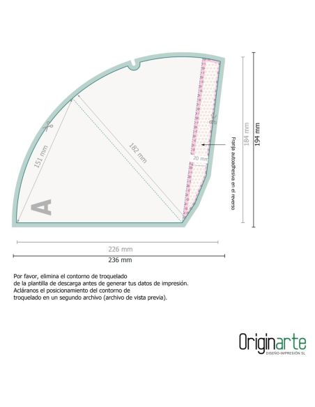 Conos de cartón para alimentos S personalizados, 18,3 × 13,8 cm
