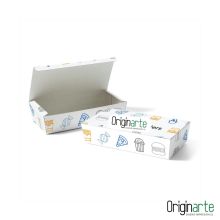 Cajas para refrigerios S con tapa y tu logo, 16,3 × 9,7 × 5 cm 2