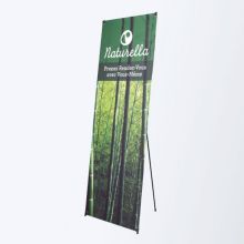 Banner personalizado con estructura en X 2