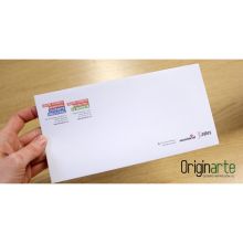 Sobres DL (11 × 22 cm) personalizados a todo color