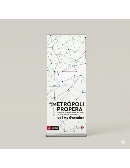 Roll Up Económico de 85x200 cm con entrega gratis