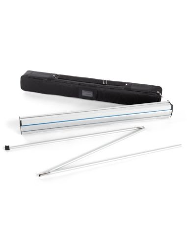 Roll up estándar 85 × 200 cm con mástil reforzado y 4 materiales