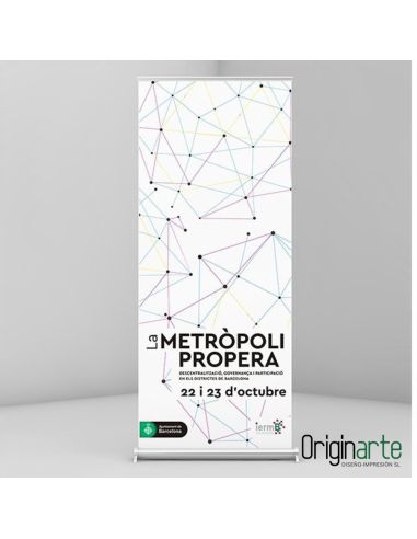 Roll up estándar 85 × 200 cm